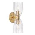 thumbnail image 5 of Bellevue SHWS77618NB 2 Light 14" Tall Bathroom Sconce - Brass, 5 of 5