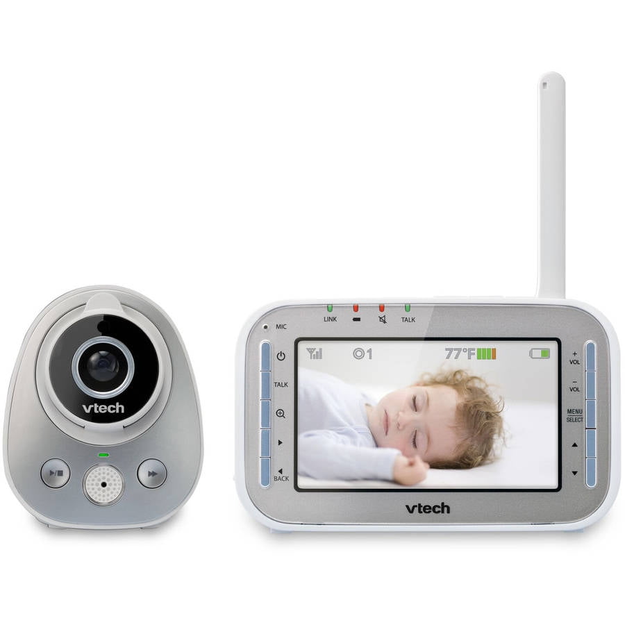 VTech VM342 Wide Angle Digital Video Baby Monitor + VTech BC8312 Wyatt Soother