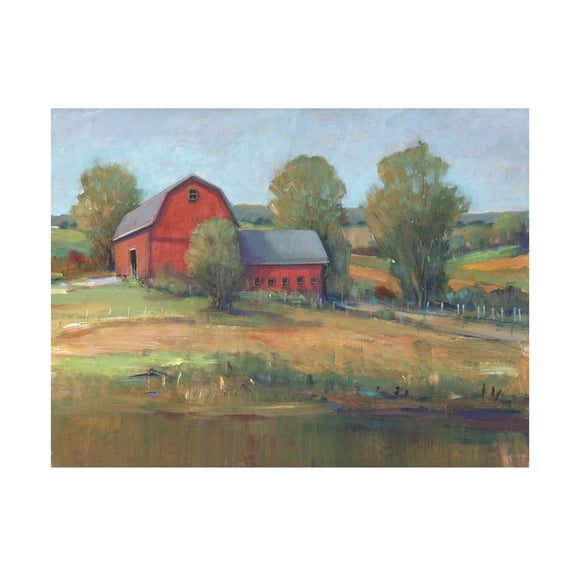 Tim OToole 'Country Barn I' Canvas Art