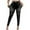 Black, variant on UVEASISHA Jean Look Leggings for Women High Waisted Casual Skinny Pants Buttery Soft Stretch Jeggings Black L
