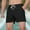 Black, variant on Men's Sports Shorts with Compression Liner Quick Dry Board Shorts Swimsuit Swimwear for Men with Zipper Pockets Green M