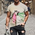 thumbnail image 3 of Camisetas Casuales Cuello Redondo Día de San Patricio Impresión Suéter, Manga Corta Blusa Deportiva para Hombres, 3 of 5