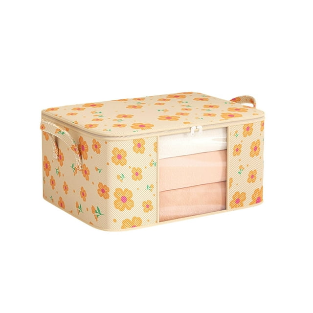 Bdday Storage Bins Quilt Storage Bag Clothing Cotton Quilt Bag Multifunctional-Proof Products Moving Clothes Packing Bag Organizing Bag Storage Box Laundry Room Storage