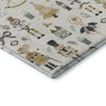 thumbnail image 3 of Addison Rugs Mayfield Premium Machine Washable Transitional Holiday Ivory Rectangle Rug, 8' x 10', 3 of 7