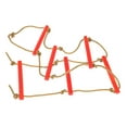 thumbnail image 6 of Climbing Rope Ladder For Kids - Swing Set Accessories - Playground Hanging Ladder For Swing Set - Tree Ladder Toy For Boys Children, Climbing Ladder Toy Exercise Equipmentred, 6 of 8