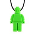 thumbnail image 5 of Collar para masticar para niños con TDAH, 3 piezas Collares para masticar sensuales para niños y adultos que sufren de dentición, autismo y TDAH (Robot), 5 of 5