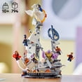 thumbnail image 2 of LEGO Marvel Endgame Final Battle 76266 Avengers Model for Build and Display, Collectible Marvel Playset with 6 Minifigures Including Captain Marvel, Shuri and Wanda Maximoff, Marvel Fan Gift Idea, 2 of 6