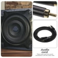 thumbnail image 3 of KONTONTY Subwoofer Wire Audio Cable Grey Sound Transmission 1Pack, 3 of 8