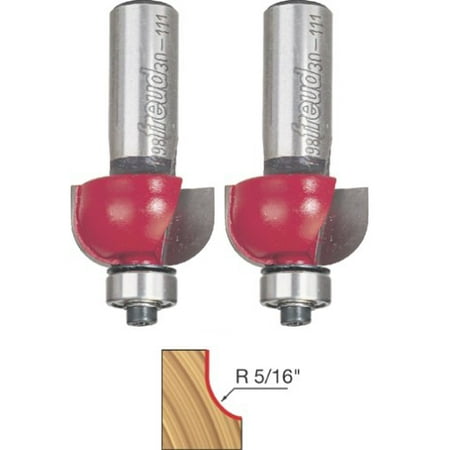 

Freud Genuine 5/16 Radius Cove Bit 1/2 Shank 2-Pack # 30-111-2PK