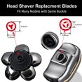 thumbnail image 2 of Head Shaver Seminhoof 6Silver 7D Floating Heads para hombre, 2 of 7
