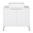 thumbnail image 5 of TURIO 30" Freestanding Bathroom Vanity in White with White Ceramic Basin, 5 of 10