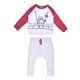 thumbnail image 1 of Set de 2 Piezas en Algodón Hipoalergénico, Playera Manga Larga y Jogger Baby Creysi  Gris Jaspe(12-18) Meses, 1 of 3