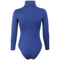 thumbnail image 3 of KOGMO Womens Turtleneck Bodysuit with Snap Button Closure, 3 of 6