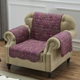 thumbnail image 2 of Benjara BM218828 Polyester Arm Chair Protector with Paisley Print, Multi Color - 4 x 15 x 12 in., 2 of 2