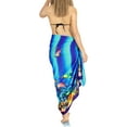 thumbnail image 3 of HAPPY BAY Women's Beachwear Summer Beach Wrap Bikini Wraps Sarong Skirt Swimsuit Swim Cover ups for Swimwear Women One Size Under Water, Fishes, 3 of 5