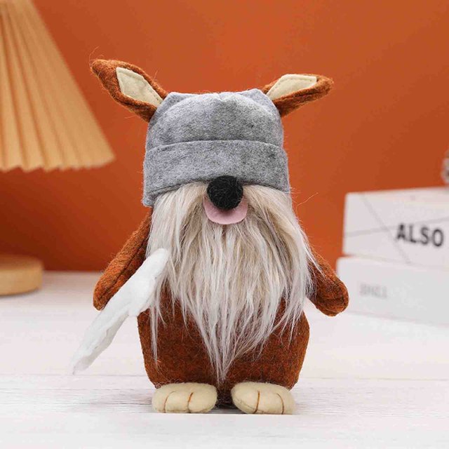 Ganfancp Perro Mascota Rudolph Muñeca Festival Escena Decoración