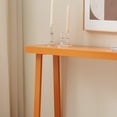 thumbnail image 3 of Kings Brand Furniture Claude Narrow Console Table Perfect for Sofa Table, Entryway Table for Hallway (Honey Ginger), 3 of 5