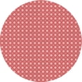 thumbnail image 1 of Ahgly Company Indoor Square Patterned Light Coral Pink Area Rugs, 3' Square, 1 of 1
