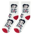 thumbnail image 6 of Crazy Socks Betty Boop Fun Print Novelty Crew Socks for Women, 6 of 6