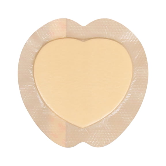Foam Bandages Pad, Silicone Adhesive Border 7"x7" Waterproof Sacral Pads Absorbent Breathable