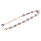 thumbnail image 1 of Pulsera De Ojo, 2 Piezas Pulseras De Aleación Duradera Mal De Ojo Colores Exquisitos Esmalte De Colores Para Fiesta Para El Hogar Para Vacaciones ZAQW Eye Bracelet, 1 of 8