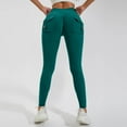 thumbnail image 4 of MKLEKYY Leggings deportivos para mujer, diseño de bolsillos cargo, a prueba de sentadillas y sin transparencias, para entrenamiento, yoga y correr., 4 of 4