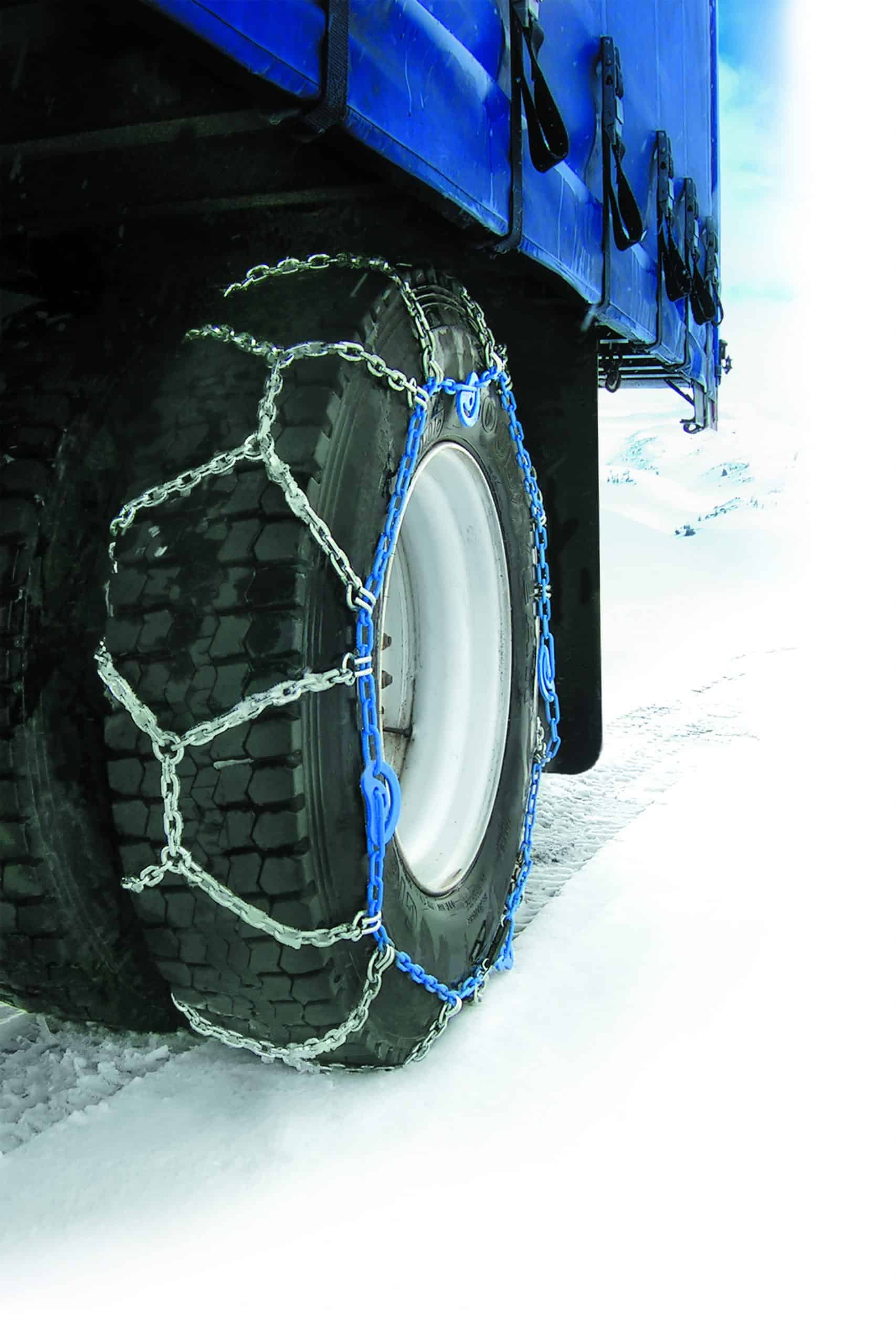 Peerless Chain Diamond Blue Alloy Truck Tire Chains with Cams, #DB2141