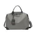 thumbnail image 2 of Bolsa deportiva para gimnasio, bolsa de fin de semana, bolsa de viaje para acampar, fitness, fin de semana gris, 2 of 9