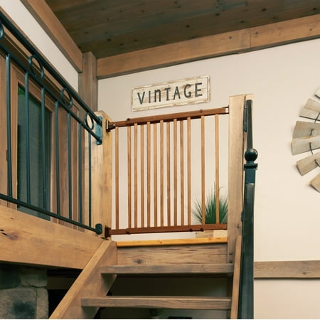Evenflo Farmhouse Collection Walk Thru Top-of-Stairs Gate