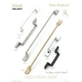 thumbnail image 7 of Schaub And Company 456 San Marco 12-1/2" Center To Center Luxury Modern Angled Large, 7 of 7