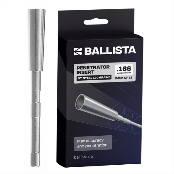 Ballista Stainless Steel Penetrator Insert Adapter Connect Arrow Shaft ID 4.2mm - 12pcs