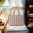 thumbnail image 4 of Toiletry Bag, Large Travel Makeup Bag with 4 Fold Compartments, Waterproof Cosmetic Organizer with Transparent Pockets for Toiletries and Brushes, 4 of 8
