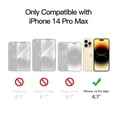 thumbnail image 3 of JETech Matte Case for iPhone 14 Pro Max 6.7-Inch, Shockproof Military Grade Drop Protection, Frosted Translucent Back Phone Cover, Anti-Fingerprint (Light Gold), 3 of 6