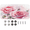 Multicolor 2, variant on ADECORIVY Pink License Plate, Aluminum Decorative Novelty Vanity Tag with 4 Holes, Front Plate for Men Women Car Tag Accessories, 6 x 12 inch