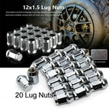 B4B BANG 4 BUCK Coprimozzi Cromati 17,8 Cm (4 Pezzi) Per Ford F-150 (1997-2003) Ed Expedition (1997-2003) - Cerchi In Acciaio 5 Alette