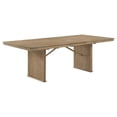 thumbnail image 3 of Adina 9-piece Extension Dining Set Distressed Light Brown, 3 of 15