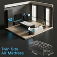 thumbnail image 5 of CHILLSUN 16" Twin Air Mattress with Built-in Pump for Guest Home Camping Travel, 5 of 5
