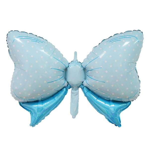 Bewildely 1 Uds. Conjunto de globos brillantes, globos de aluminio para fiesta, globos de Mylar blancos, globos de Mylar para fiesta de Kits de decoración para fiestas Azul 34 pulgadas