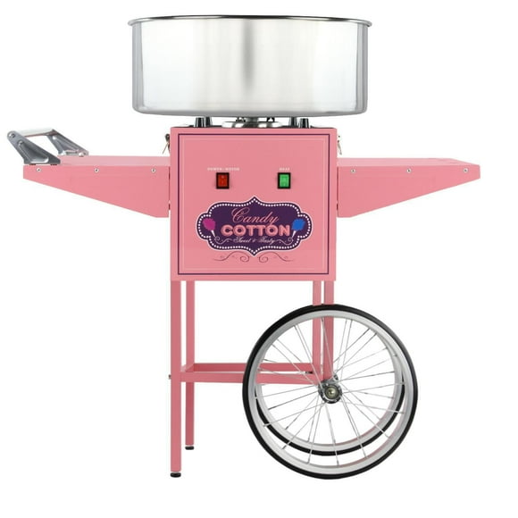 Machine à barbe à papa avec chariot