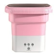 thumbnail image 1 of Portable Foldable Mini Washing Machine For Small Laundry Smart Cleaning Socks Underwear Compact Washer Ideal For Bathroom Kitchen Living Room Towel Racks for Bathroom with Shelf Heated Towel Rack, 1 of 3