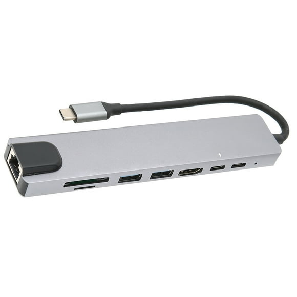 Docking Station Dual Monitor, Convenience Usb C Docking Station Stable for Mobile Hard Disk for Teachers for U Disk