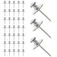 Masteelf 30Pcs Push Pins Replaceable Pushpins Map Thumbtacks Cork Board