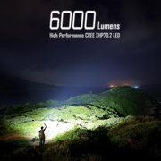 IMALENT BL70 Small Flashlight, 6000 Lumens, Dual Light Source, EDC Flashlights, Black Aluminum Alloy