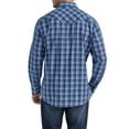 thumbnail image 3 of Wrangler® Men's and Big Men's Regular Fit Long Sleeve Western Shirt, Sizes S-5XL, 3 of 3