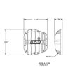 thumbnail image 4 of B&M 40298 Cast Aluminum Differential Cover for Ford 9.75", 4 of 4