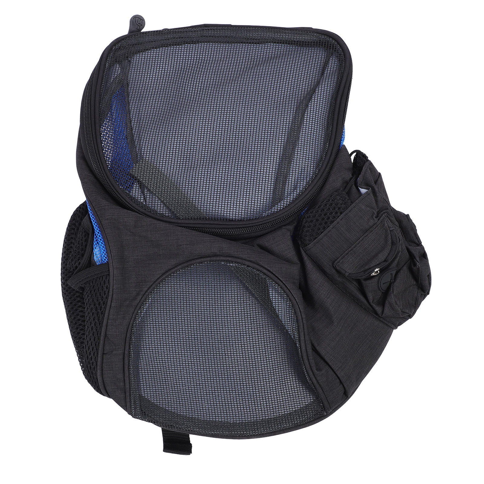 Dog Backpack Carrier, Portable Spacious Breathable Mesh Pet Carrier Backpack or Small Dogs Medium Cats Multifunctional Foldable Puppy Backpack Carrier for Travel, Hiking, Camping