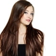 thumbnail image 4 of LHWEN Hair Extensions Secret Hidden Wire In Real Long Thick Straight Curly Headband For Women Brown Beauty Salon Straight Hair Fun Lace Wavy Curls Braided Hair Synthetic Hair bohon Perfect, 4 of 6