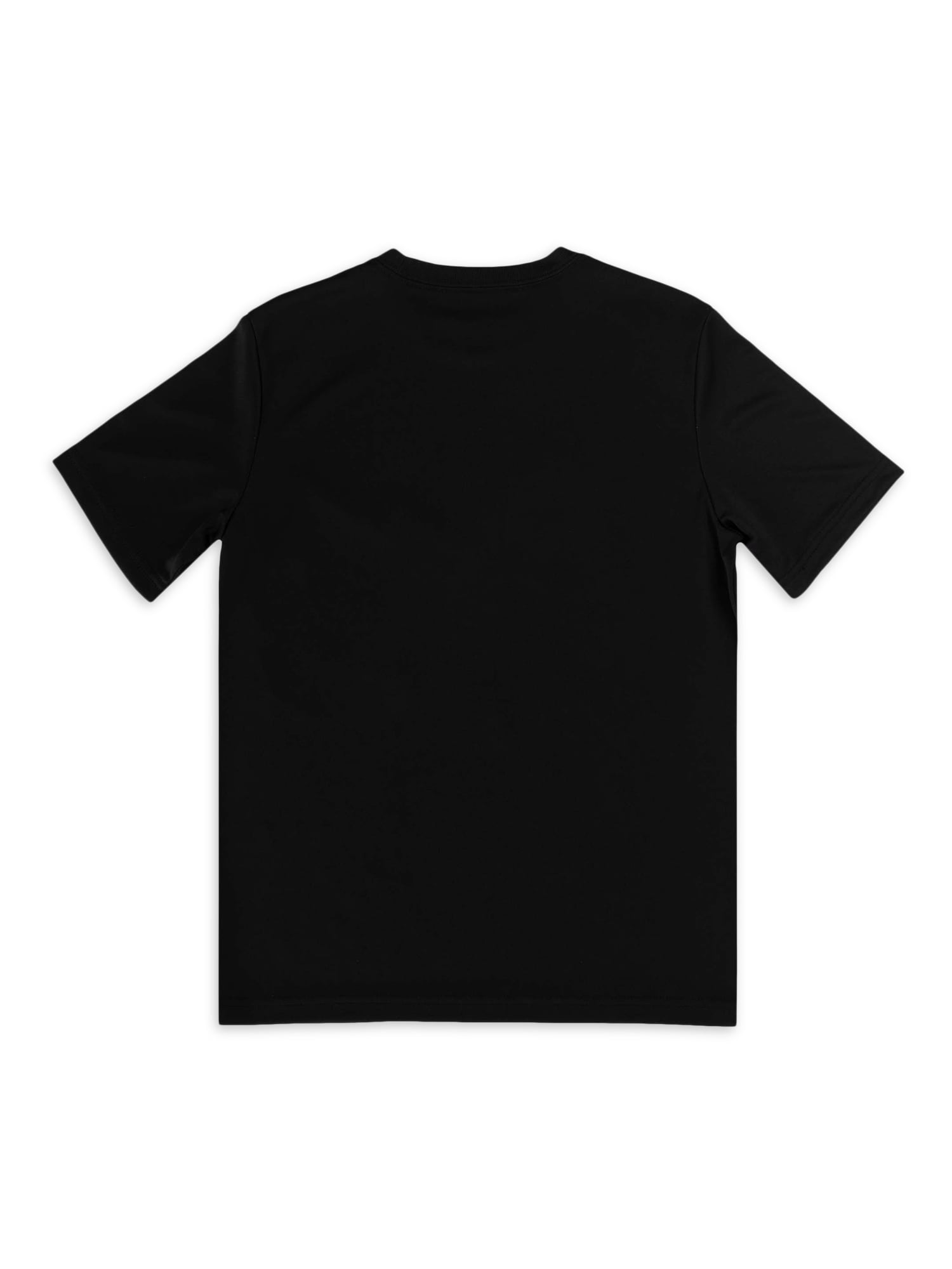Athletic Works Boys Active Solid & Graphic Short Sleeve T-shirt, 3-Pack, Sizes 4-18 & Husky