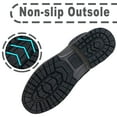 thumbnail image 3 of CC-Los Men's Waterproof Snow Boots with Sherpa Lining, Slip-Resistant Ice Grip, Insulated Winter Boots for Cold Weather Sizes 8-14, 3 of 7