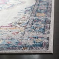 thumbnail image 3 of SAFAVIEH Bristol Doncho Oriental Polyester Area Rug, Light Gray/Blue, 3' x 5', 3 of 10